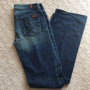 Seven Flare jeans.